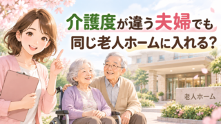 介護度が違う夫婦の老人ホーム入居と夫婦部屋・別室の選び方